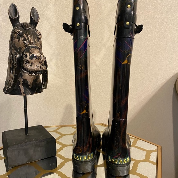Ralph Lauren Rossalyn rain boots - Picture 1 of 3